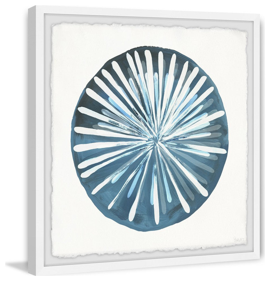 "Summer Floral Eye" Framed Painting Print, 12"x12"