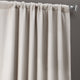 Room Darkening Curtain Panel Pair, Alabaster Beige, 50"x96"