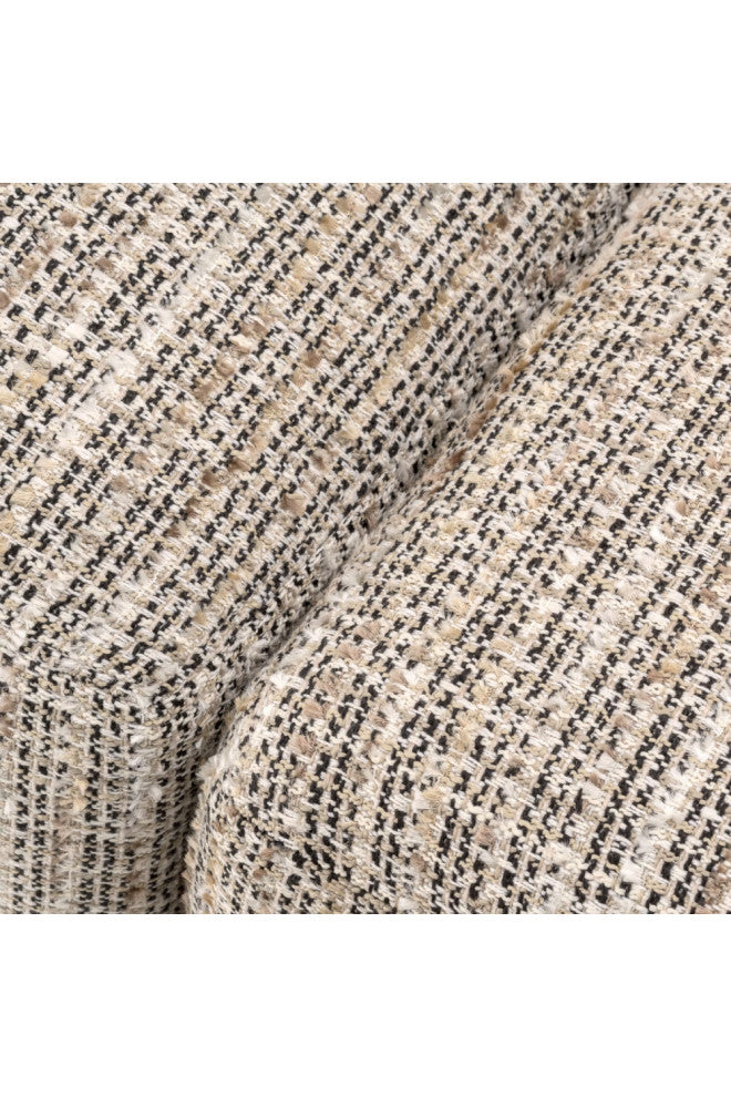 Deep Channel Stitched Bench | Eichholtz Bente, Beige