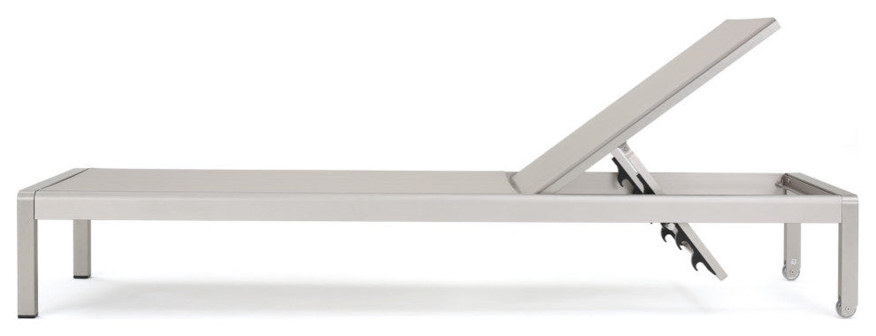 Cape Coral Outdoor Mesh Chaise Lounge, Set of 2