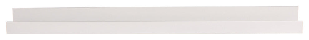 Levie Wooden Picture Ledge Wall Shelf, White 42