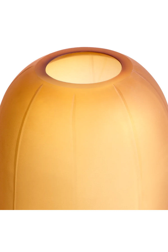 Yellow Glass Bouquet Vase | Eichholtz Zenna, Large