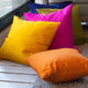 Pillow Decor Sankara Silk Throw Pillows 18"x18", Forest Green