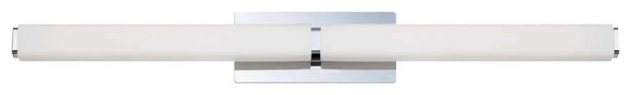 Modern Forms Vogue LED Bath and Wall Light, Chrome, 39"