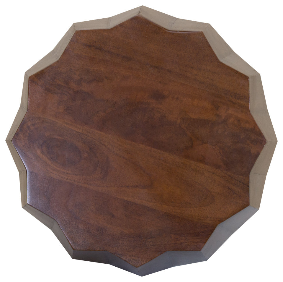 Chantel End Table Brown, Brown