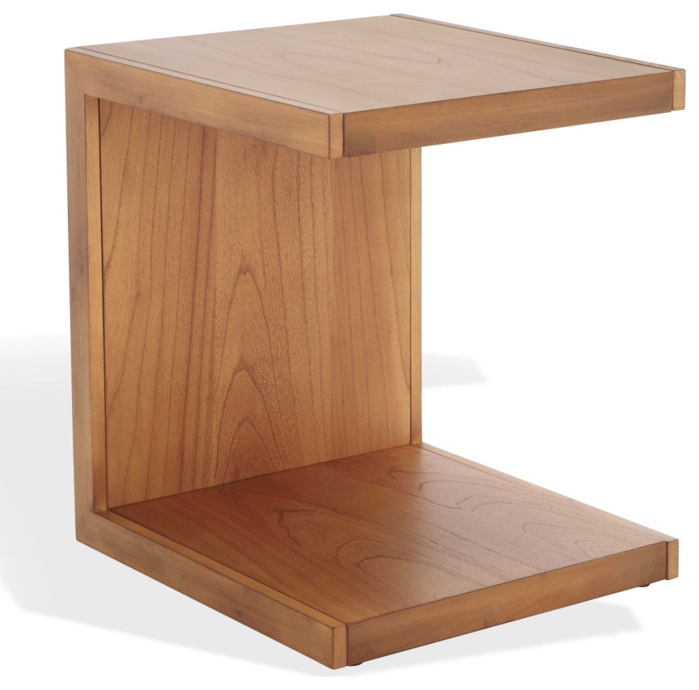 Safavieh Couture Tawney "C" Wood Accent Table, Natural