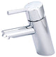 i2 Single Handle Bathroom Faucet, Polished Chrome