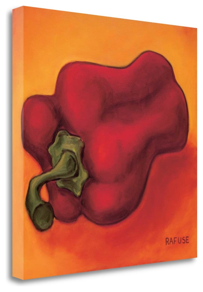"Red Pepper" By Will Rafuse, Giclee Print on Gallery Wrap Canvas, Ready to Hang