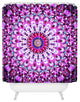Deny Designs Monika Strigel Pink Arabesque Shower Curtain