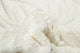 50"x70" Faux Fur Throw, Ivory Mink
