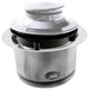 3-Bolt Mount Style Extra-Deep Disposal Flange And Stopper In Polished Chrome