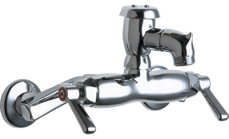 Chicago Faucets 305-VBRCP Hot and Cold Sink Faucet
