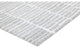 Shelf Grid Lines Area Rug, Brown, 2'6"x8'