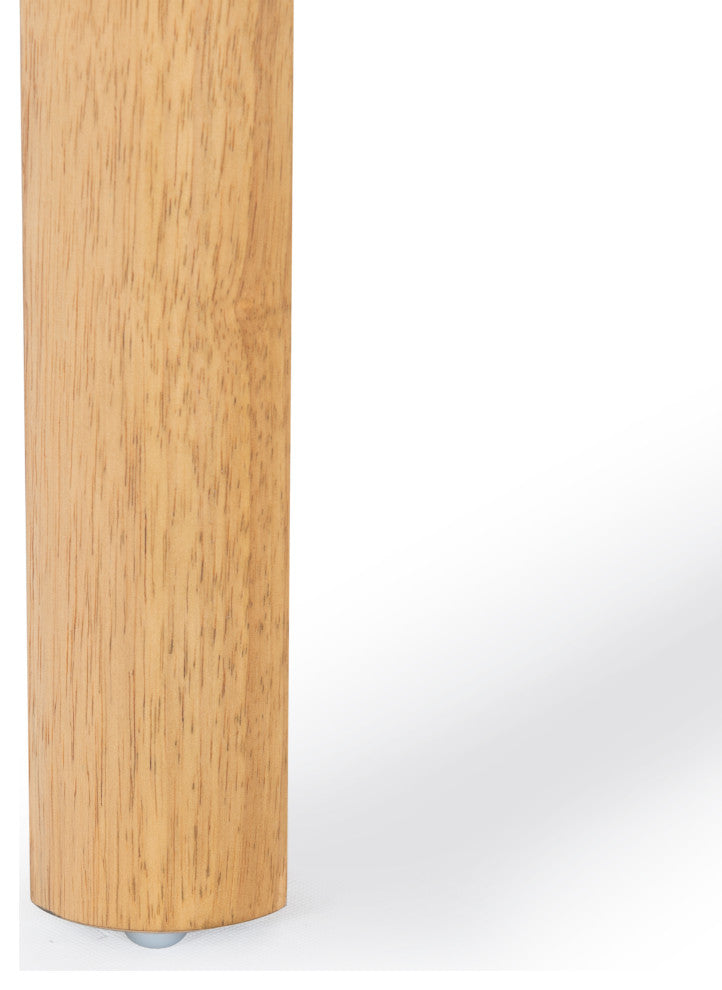 Safavieh Couture Gabrietta 2 Drawer Wood Desk, Natural/Black