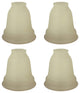 23103-4 Replacement Bell Shaped Antique Glass Shade, 4 Pack
