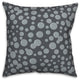 Bubbles All Over Navy 18 x 18 Spun Poly Pillow