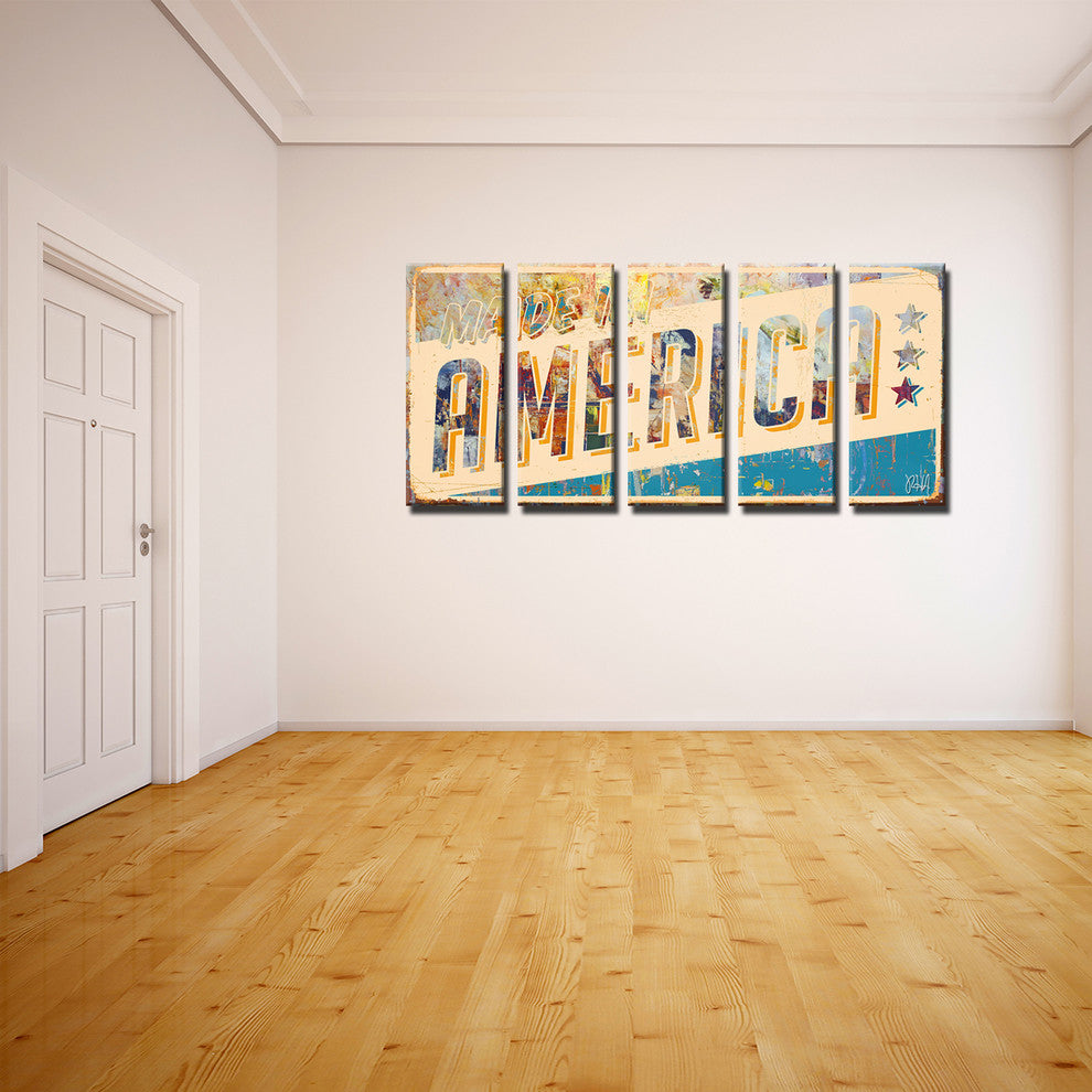 Born2BWild XXVII Canvas Wall Art, 5-Piece Set