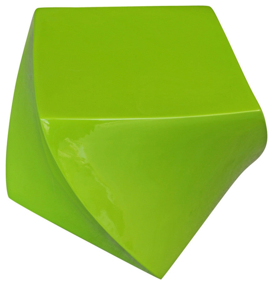 Modern Classics Cube Ottoman, Green