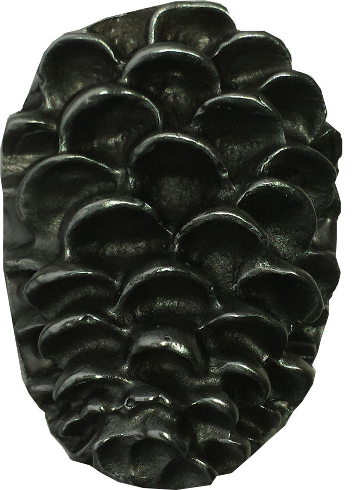 Pinecone Cabinet Knob, Pewter