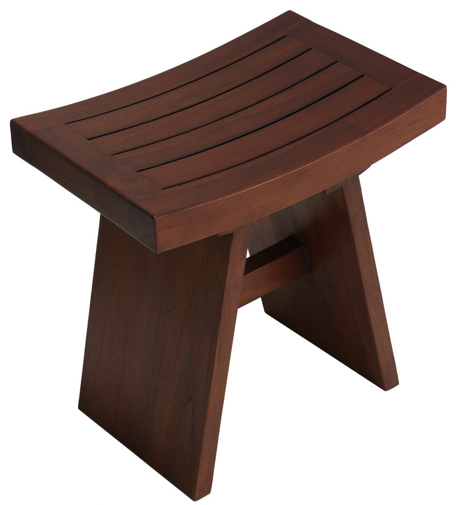 Sofi Shower Stool, Solid Teak Wood