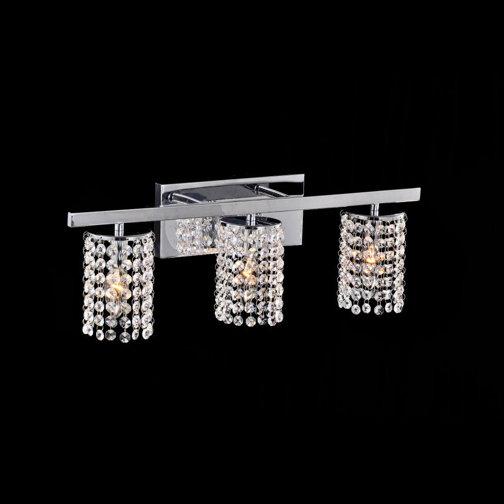 Camille 3-light Round Shade Wall Sconce