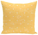 Dorothy Dot, Geometric Print Outdoor Pillow, Yellow, 20"x20"