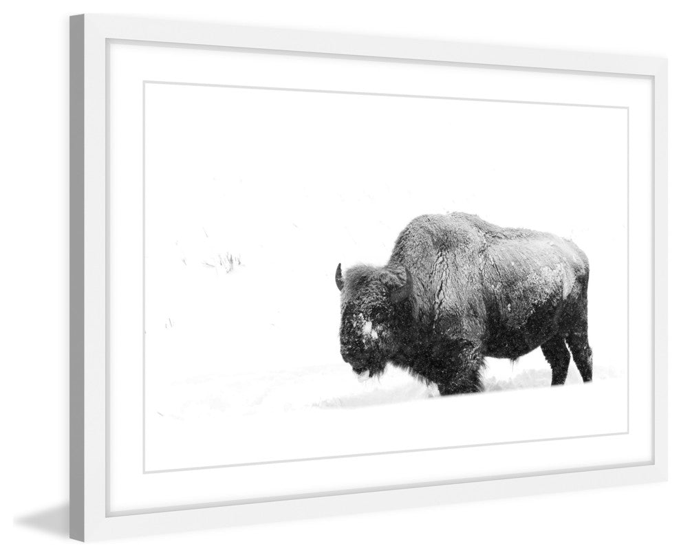 Marmont Hill, "Winter Coat" Framed Painting Print, 45x30