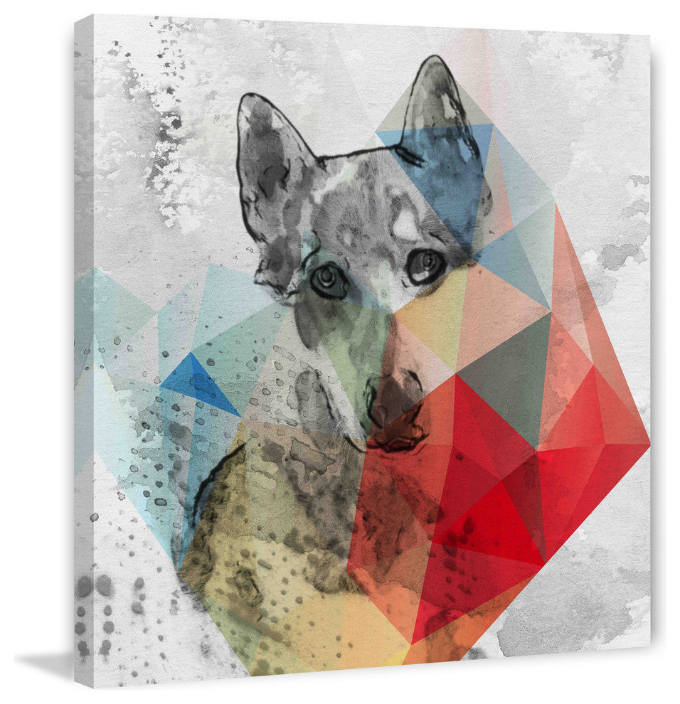 "The Dog" Painting Print on Canvas by Irena Orlov