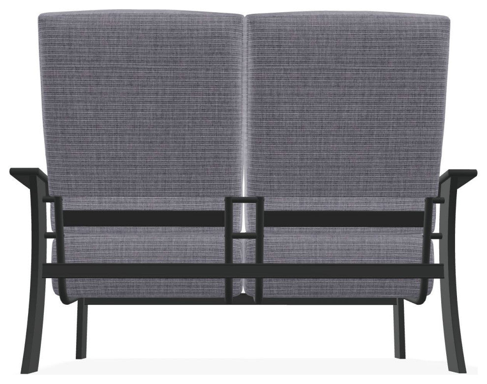 St. Catherine Deep Seat Outdoor Loveseat, Proven Ash/Graphite