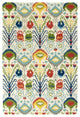 Kaleen Hand-Tufted Global Inspiration Wool Rug, Multi, 2'6"x8'