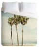 Deny Designs Bree Madden Venice Beach Palms Lightweight Duvet Cover