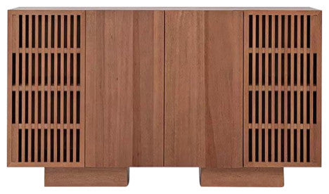 Zither 70" Sideboard, Pumpernickel