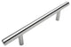 Cosmas 404-96SS Stainless Steel Slim Line Euro Style Cabinet Pull, Set of 5