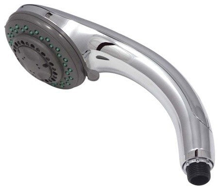 Kingston Brass Hand Shower Head With Chrome Trim, Polished Chrome