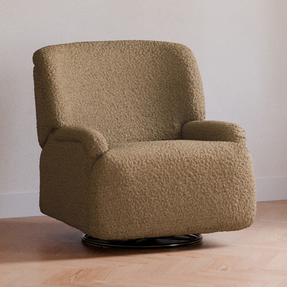 Winslow Extra Wide Recliner and Swivel Glider, Cortado Shearling