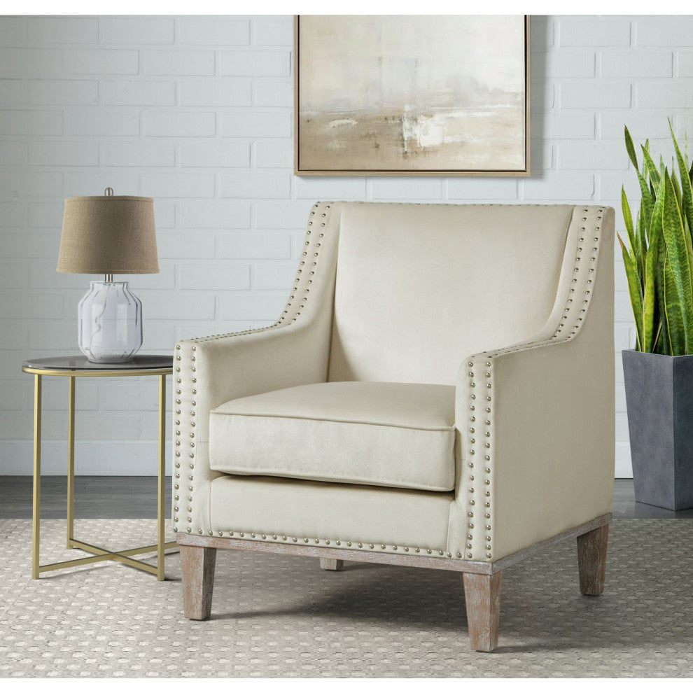 Aster Accent Chair, Snow