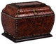 Fiorella Wood Crackle Decorative Box, Brown
