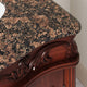 The Adelaide Bathroom Vanity, Brown, 32", Single Sink, Freestanding