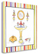"Striped Bath II" By Liz Jardine, Giclee Print on Gallery Wrap Canvas