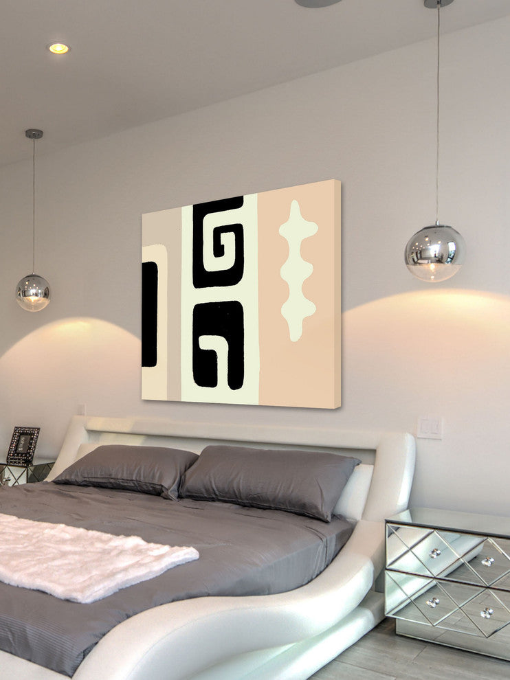 "Deco Rhapsody VI" Painting Print on Canvas by Irena Orlov