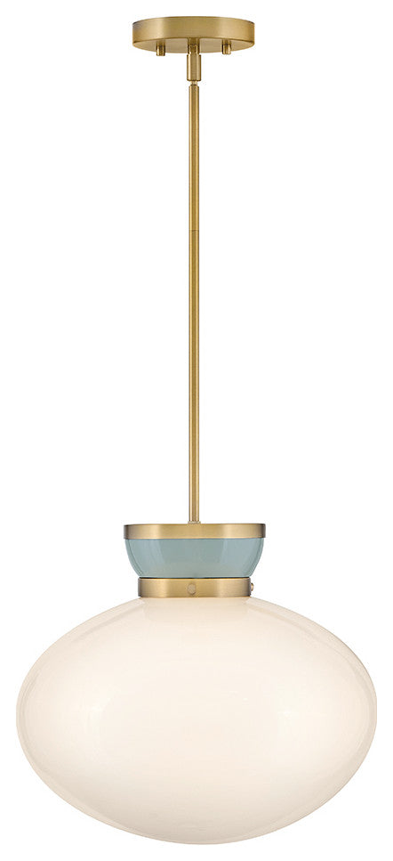 Lark Lucy Pendant Light, Lacquered Brass, Medium