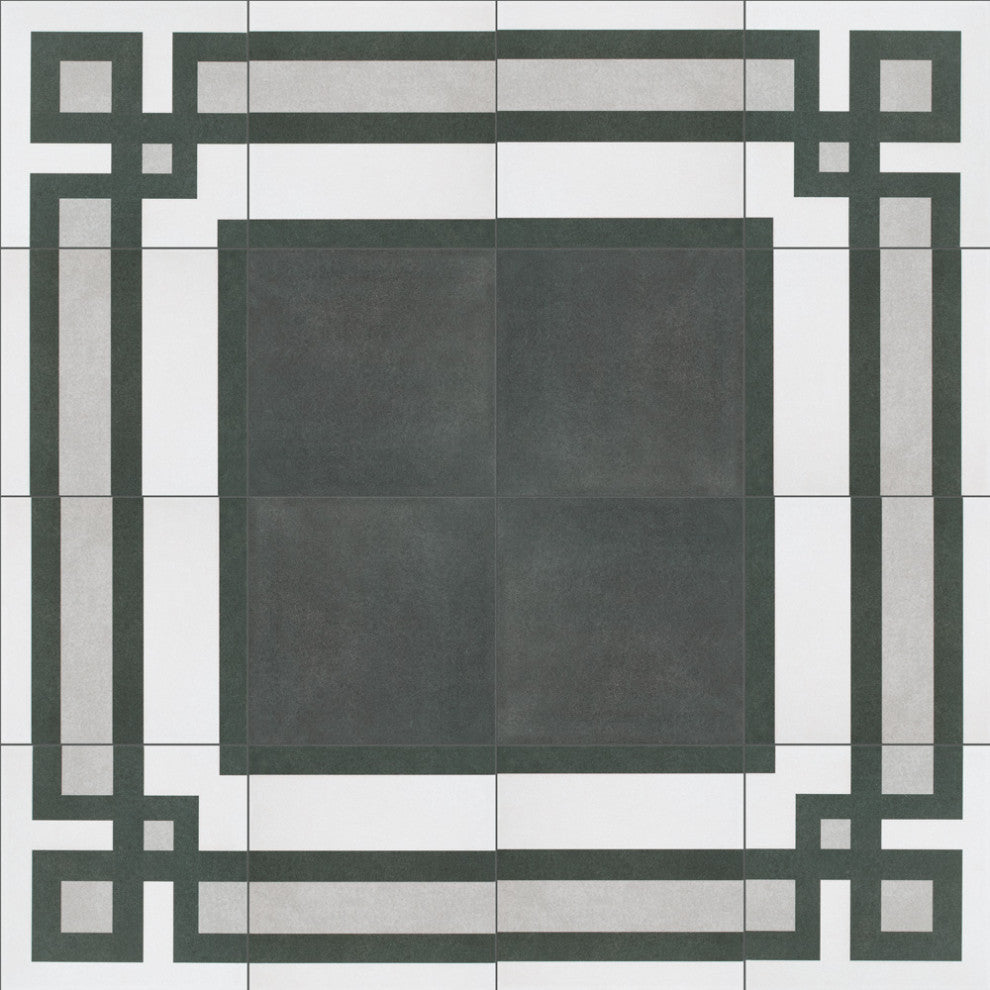 Twenties Ceramic Floor and Wall Tile, Stripe