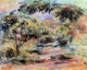 Pierre Auguste Renoir The Footpath Premium Canvas Print