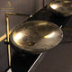 Vetro European Vessel Sink, Gold Leaf