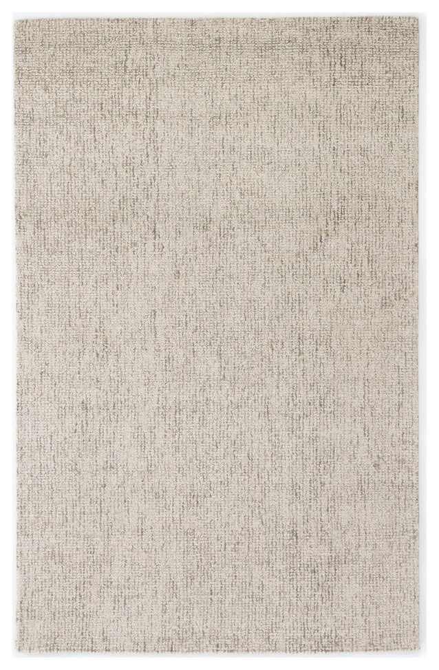 Jaipur Living Oland Handmade Solid White/Brown Area Rug, 9'x12'