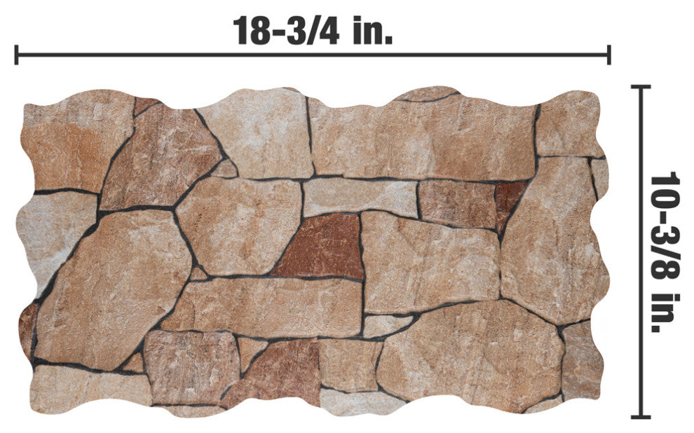 Andorra Ocre Ceramic Wall Tile