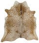 Brown Salt And Pepper Cowhide Rug