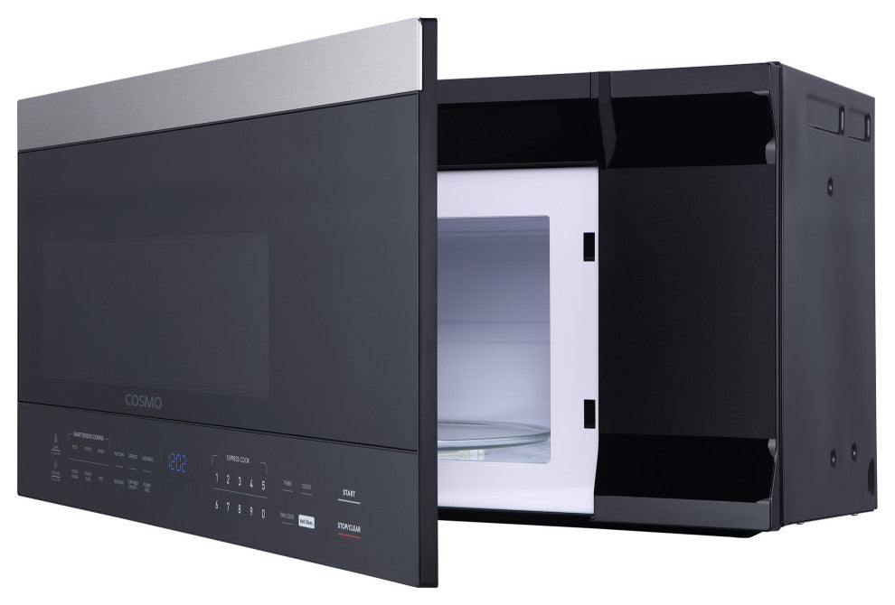 30" Over the Range Microwave Oven with Vent Fan, 1000W, 1.6 Cu. Ft. Capacity