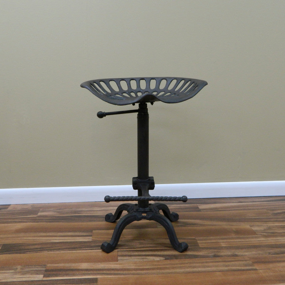 Adjustable Tractor Seat Stool, Industrial