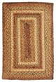 Homespice Decor Harvest Jute Braided Rug 4' x 6' (Rectangle)